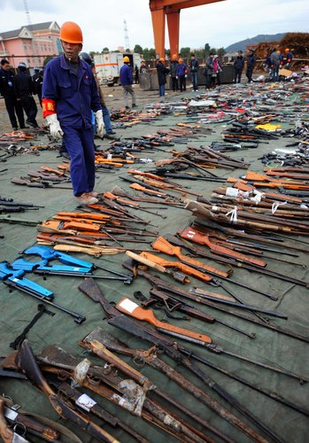Guns With Knives