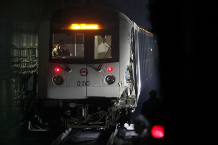 Shanghai subway collision