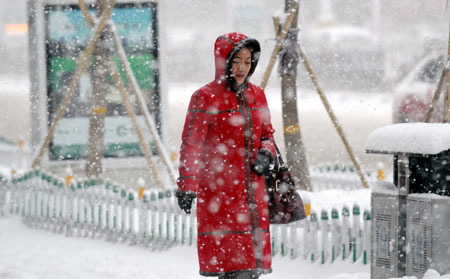 Heavy snow hits NW China's Xinjiang