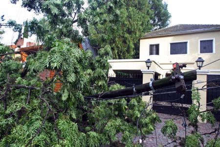 2 killed, several injured in fierce wind in Argentina capital