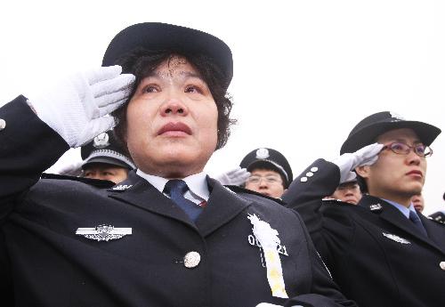 Farewell to Chinese peacekeeping police officers killed in Haiti