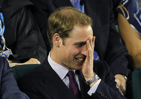 Britain's Prince William visits Melbourne