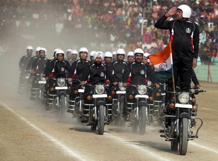 India holds parade for the Republic Day