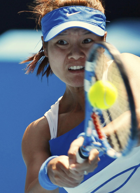 Moments of Li Na at Oz Open semi-final
