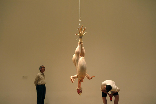 Ron Mueck's works at the National Gallery