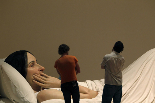 Ron Mueck's works at the National Gallery