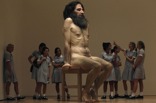 Ron Mueck's works at the National Gallery