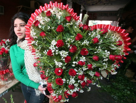 Valentine's Day marked worldwide