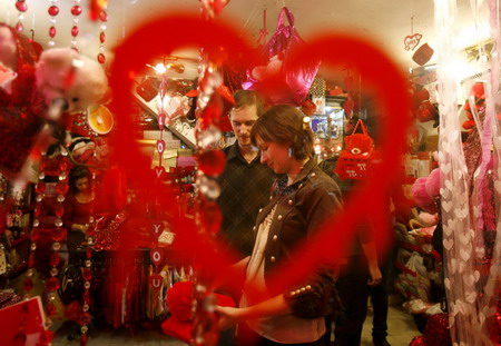 Valentine's Day marked worldwide