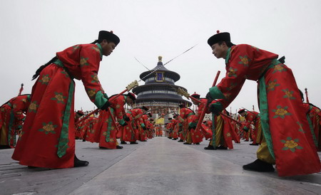Spring Festival celebration around China