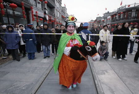 Spring Festival celebration around China