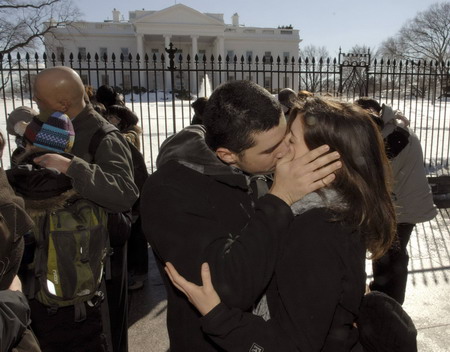 Valentine's Day marked around the world