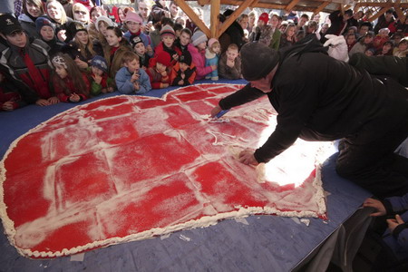 Valentine's Day marked around the world