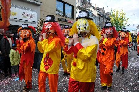 Biggest carnival in Switzerland - Carnival of Basel