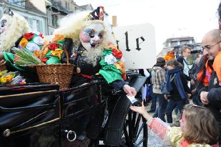 Biggest carnival in Switzerland - Carnival of Basel