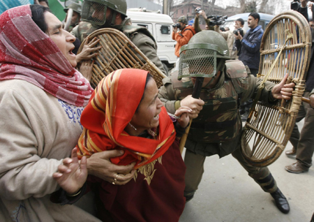Anti-India protest in Srinagar