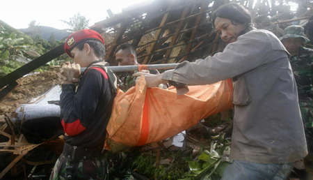 Indonesia's landslide takes heavy toll