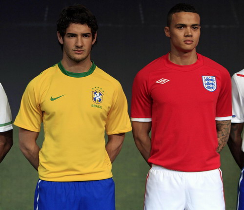 World Cup 2010 soccer kits unveiled in London