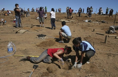 Chile students built refugee camp after earthquake