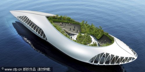 Multifunctional 'Floating Garden'