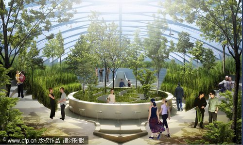 Multifunctional 'Floating Garden'
