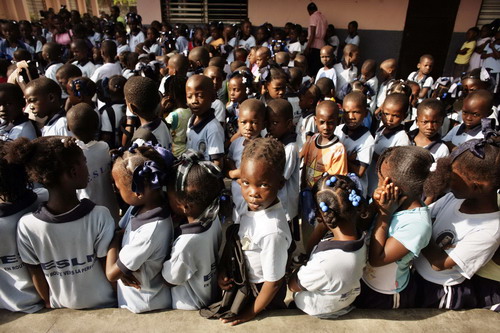 Slow recovery in post-quake Haiti