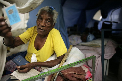 Slow recovery in post-quake Haiti