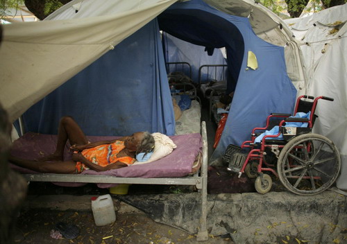 Slow recovery in post-quake Haiti
