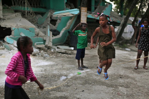 Slow recovery in post-quake Haiti