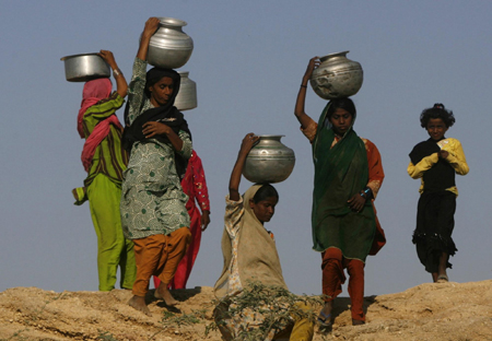 1 billion people lack clean water