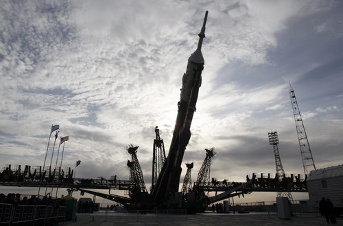 Soyuz TMA-18 set for blast off