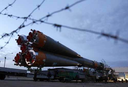 Soyuz TMA-18 set for blast off