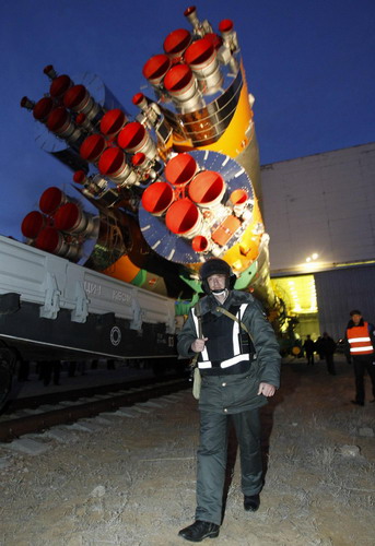 Soyuz TMA-18 set for blast off