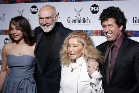 Celebrities join in Kilt fashion show in New York