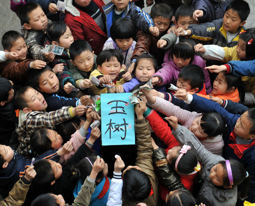 The gift of giving for the people of Yushu