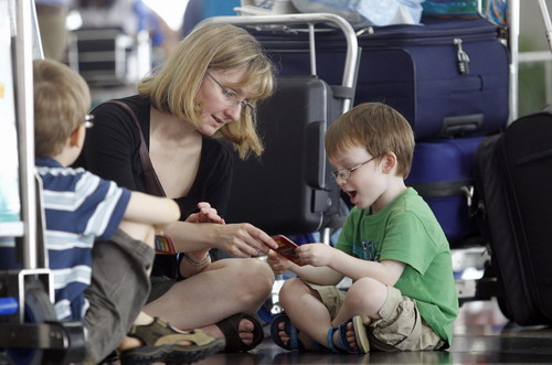 Stranded passenger return as European skies open