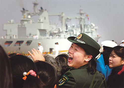 Welcome home warriors