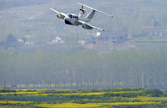 'Angel Bird' has trial flight in Nanjing