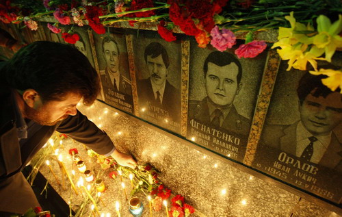 Chernobyl victims commemorated in Europe