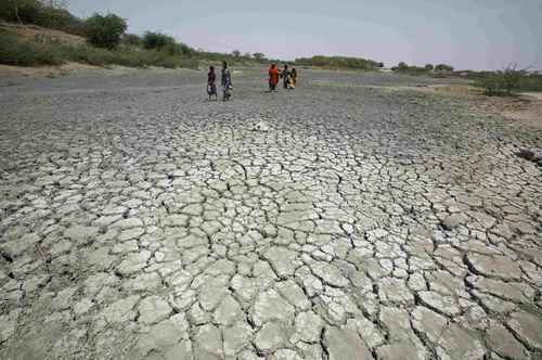 West Indian city suffers from severe drought