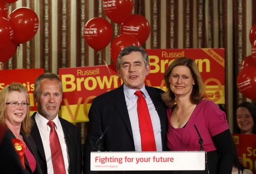 Brown delivers final campaign speech