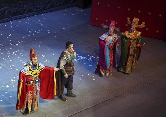 Chinese opera 'Turandot' presented in Syria