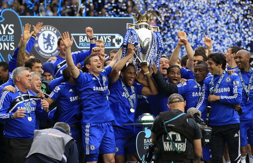 Chelsea beats Wigan 8-0 to win Premier League