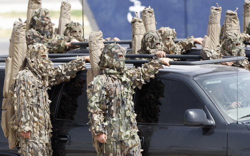 Jordanian special forces show up in parade
