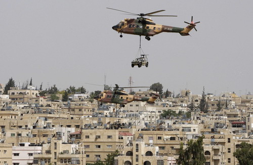 Jordanian special forces show up in parade