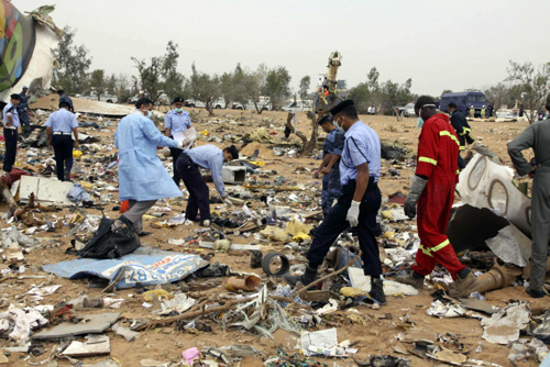 Libyan plane crashes in Tripoli, boy survives