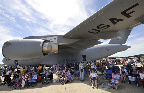 2010 air show at the Andrews Air Force Base