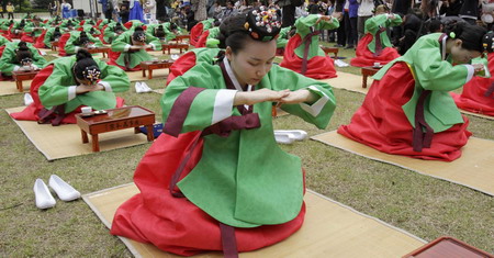 Coming-of-age Day ceremony in Seoul