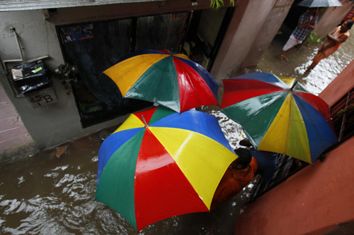 Colombo hit by heavy rain, floods