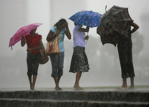 Colombo hit by heavy rain, floods